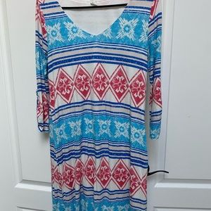 Pink blush knee length dress